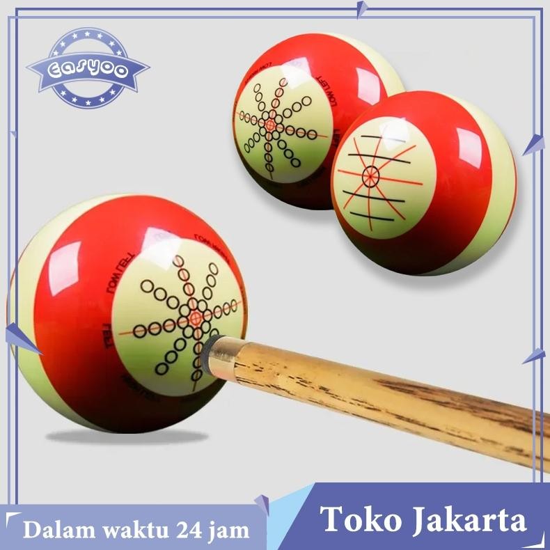 Training Cue Ball | Billiard Training Ball | Bola Latihan Biliar | Cue Ball Billiard