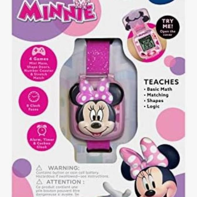 VTech Disney Minnie Mouse Watch / Jam Tangan Minnie Mouse Original