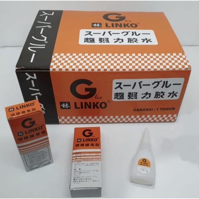 

TERMURAH Lem G Serba Guna Lem Linko 1 dus isi 50pcs