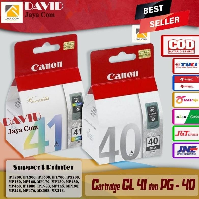 Viral Catridge Printer Canon 40 + 41 For Ip1880, Mp450, Mp145, Ip1980 Er-6