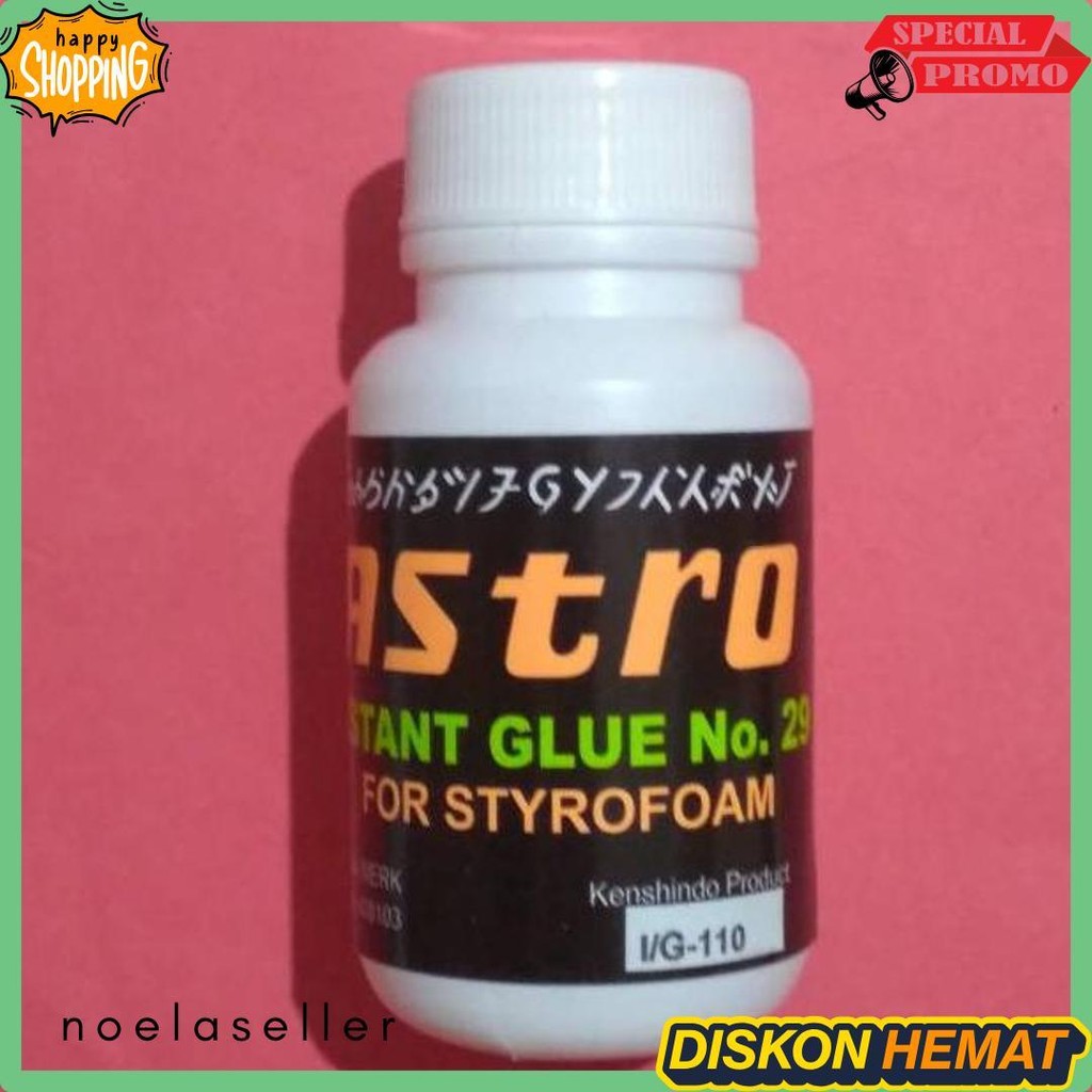 

Lem Gabus Aka Lem Styrofoam 110Ml Astro Diskon Setengah Harga
