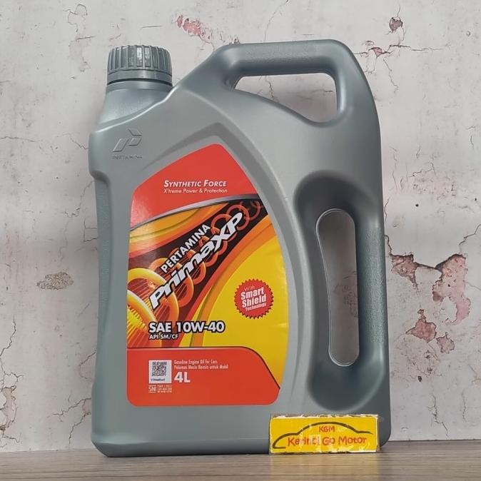 [Allthebest] OLI PRIMA XP 10W-40 4L PERTAMINA - OLI MESIN BENSIN PRIMA XP PERTAMINA