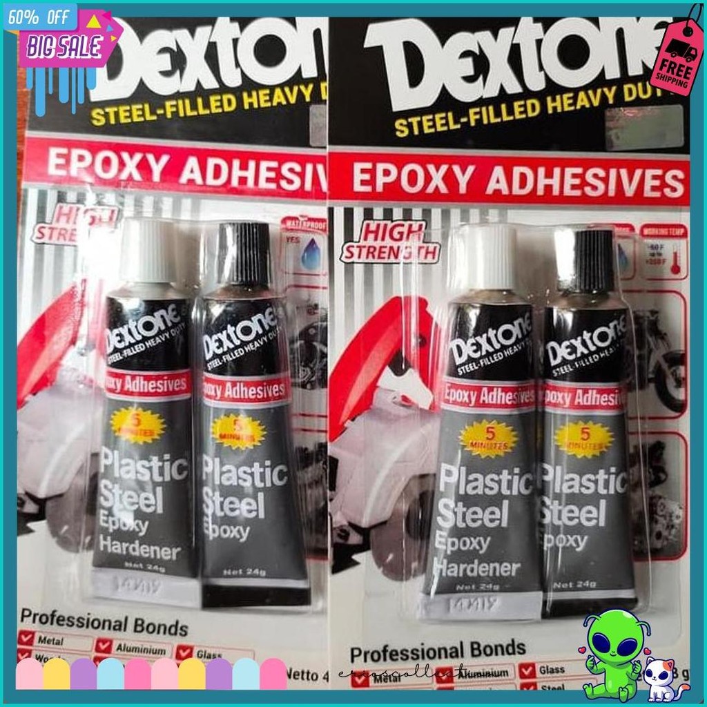 

Lem Besi Dextone Steel 48 Gram / Lem Serba Guna Terlaris! Produk Ini Banyak Dicari