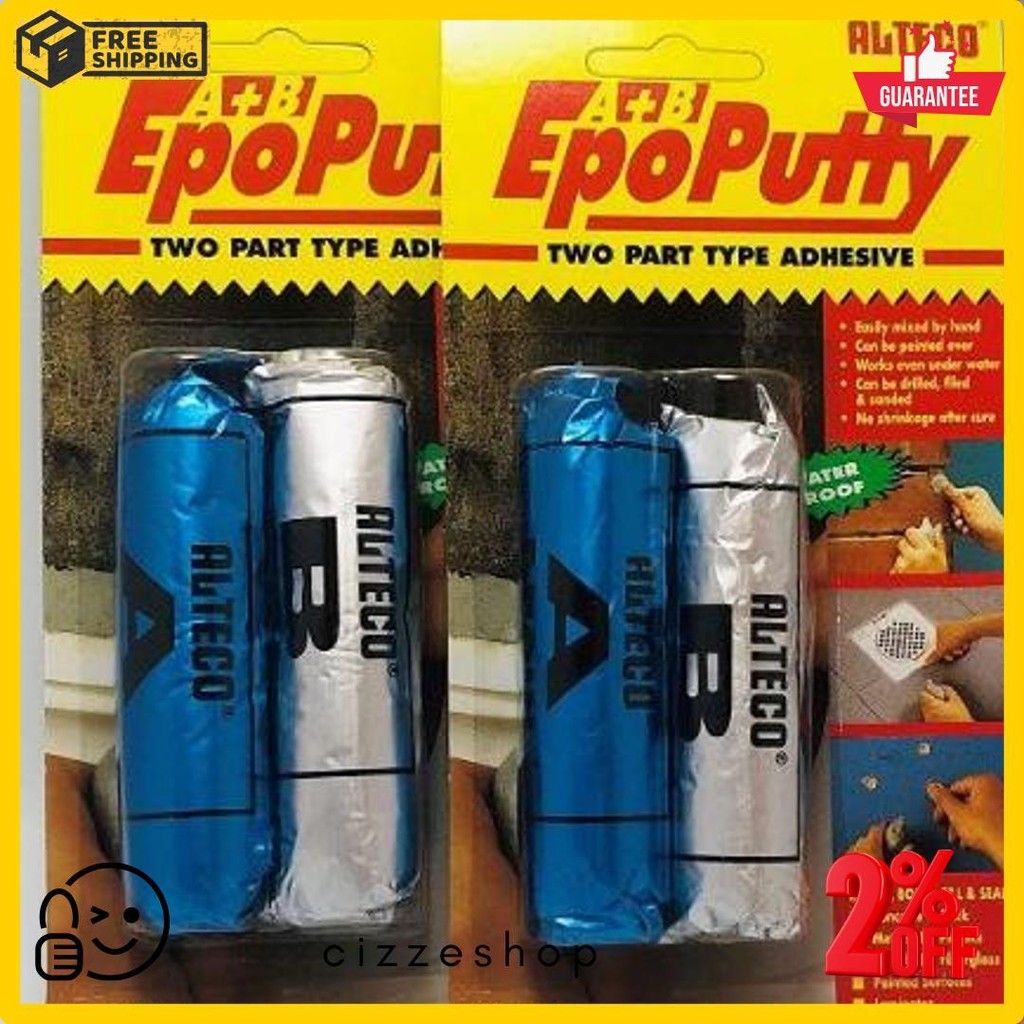 

Lem Epo Putty Alteco / Epo Putty / Epoputty / Lem Porting 100 Gram Terlaris! Produk Ini Banyak Dicari
