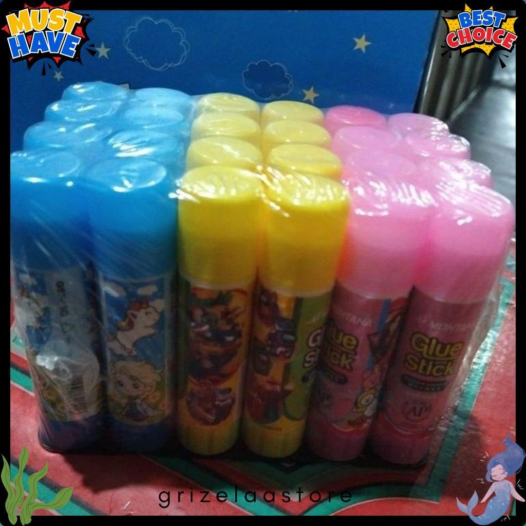 

Grosir 1Pack(24Pcs) Pcs Lem Stick Lucu Lem Stick Murah Lem Stick Fancy Diskon Setengah Harga