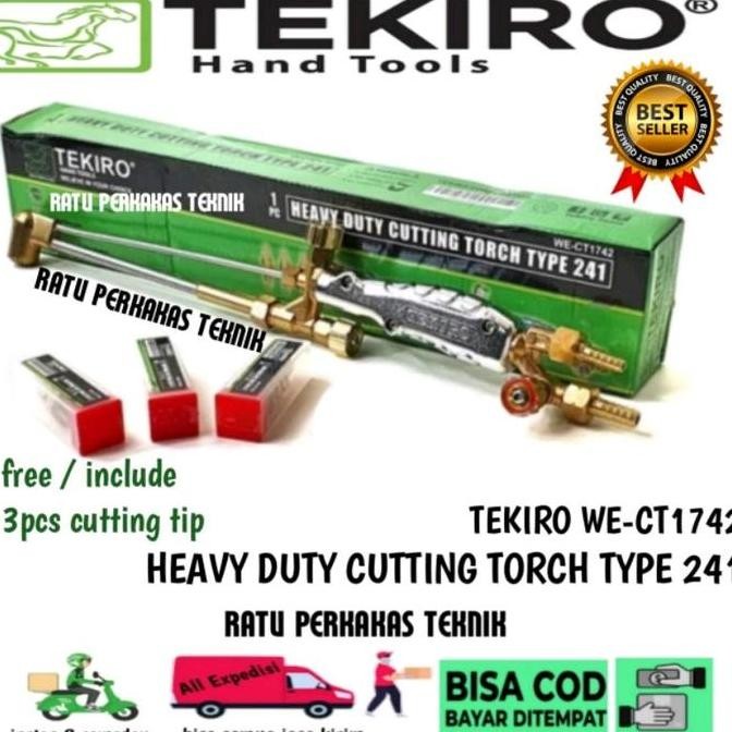 Tersedia ALAT LAS POTONG / BLANDER LAS / BLENDER LAS / HEAVY DUTY CUTTING TORCH TYPE 241 TEKIRO ORIG