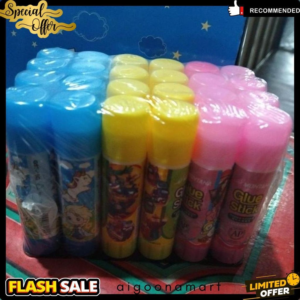 

Grosir 1Pack(24Pcs) Pcs Lem Stick Lucu Lem Stick Murah Lem Stick Fancy Terlaris! Produk Ini Banyak Dicari