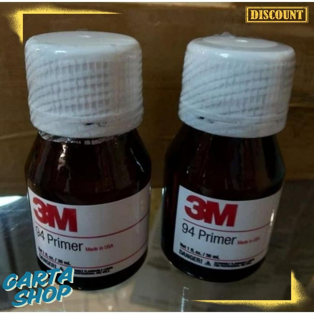 

Lem 94 Primer 3M 30 Ml Lem Penambah Perekat Double Tape Dan Stiker Terlengkap Dan Termurah