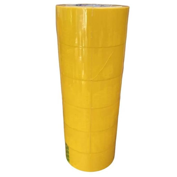 

HOT PROMO Lakban Warna Kuning 45mmx90yard 1 Slop isi 6 pcs Seven Star