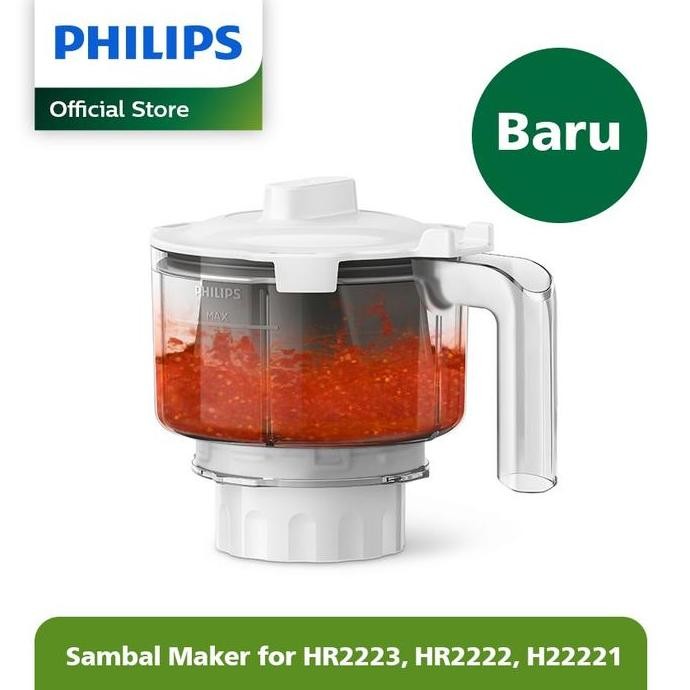 Tersedia Food Processor Chopper Sambal Maker Aksesori Tambahan Blender Philips