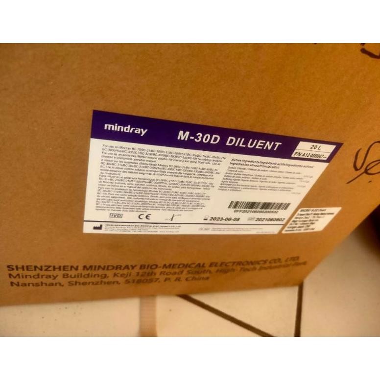 Promo 6.6 DILUENT M30 HEMATOLOGY MINDRAY
