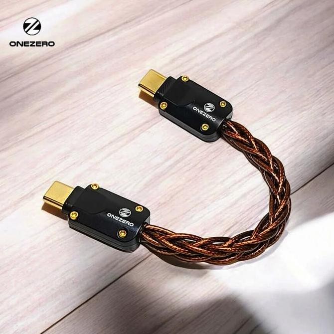 ONEZERO FOMO 8braid 7n OCC coaxial litz hybrid C to C USB DAC interconnect