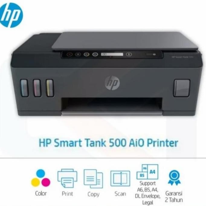 Hp Smart Tank 500 (Print Scan Copy) Hp 500 Smart Tank 500  New Stok