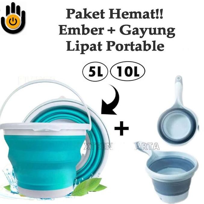 EMBER LIPAT PORTABLE + GAYUNG LIPAT PORTABLE EMBER GAYUNG SERBAGUNA 5 LITER /10 LITER