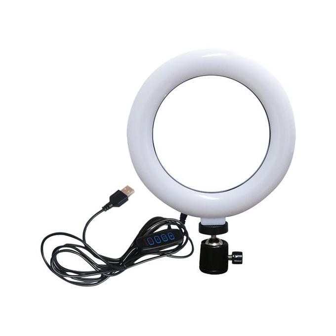 EELIC RIL-6INCH Ring light led usb lampu cincin dimmable 3 mode cahaya