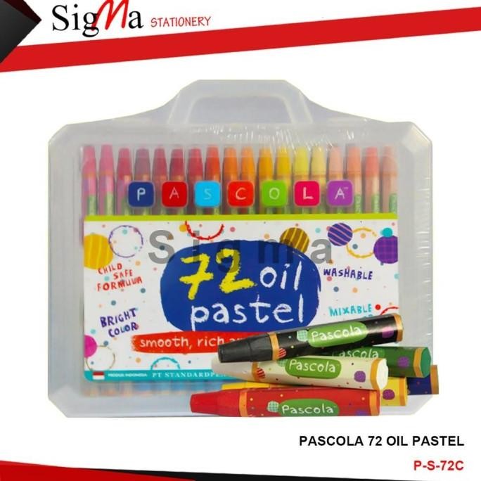 

Crayon Murah PASCOLA 72 warna