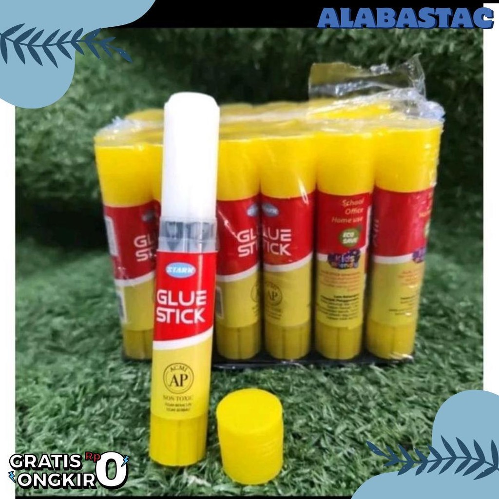 

Lem Stik/Glue Stick 8Grm Stark ( 1Pak/24Pcs ) Terlengkap Dan Termurah
