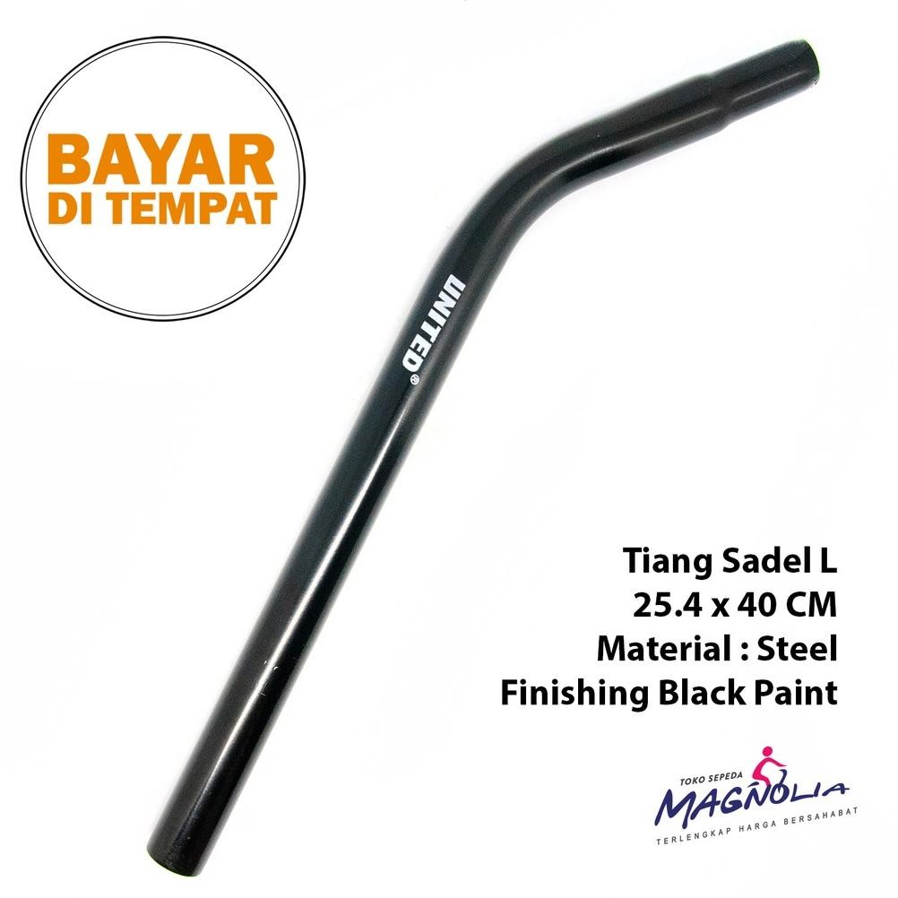 Viral Tiang Sadel Jok Sepeda Bmx Minion Model L Seatpost 25.4 Panjang 40 Cm Komponen Sepeda Bmx Ew-4