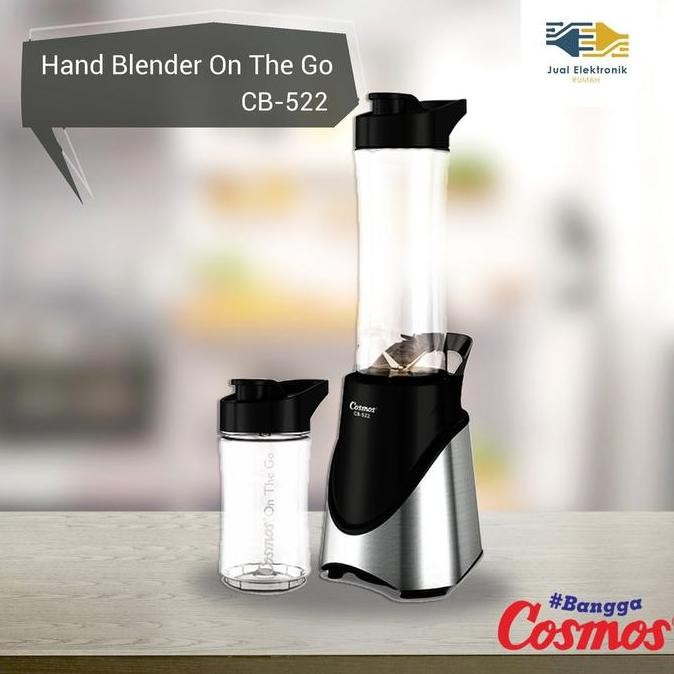 Tersedia Blender On The Go Cosmos CB522 I Blender Cosmos Portable CB 522