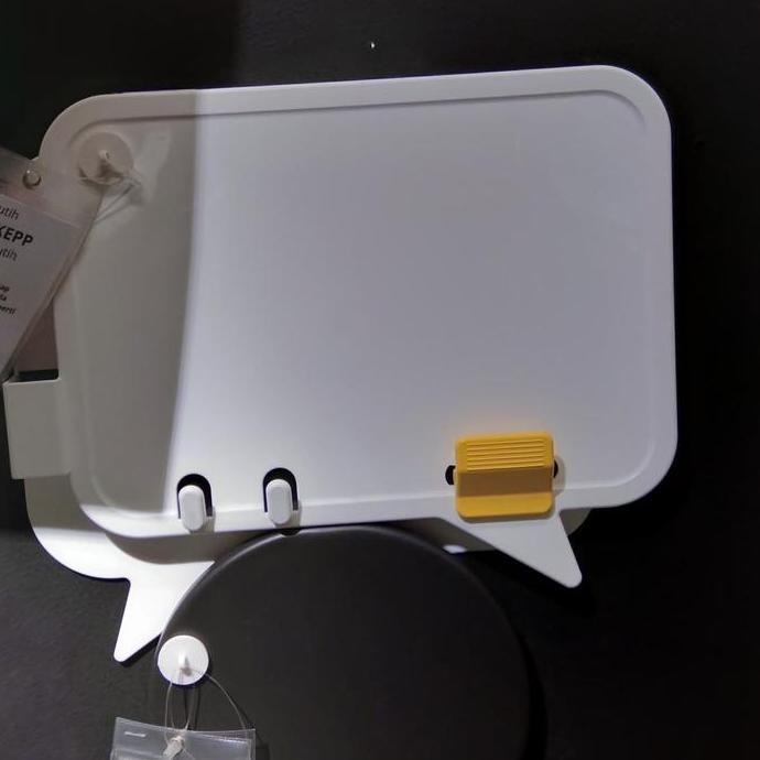 

HARGA DISC - Papan tulis whiteboard mini dg suction cup 27x34cm papan tulis memo