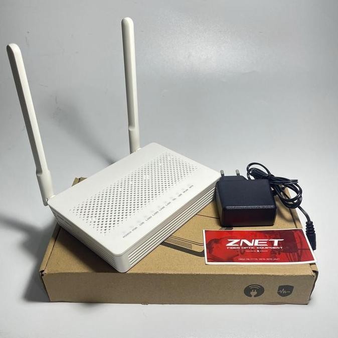 NEW Ont Modem Router Huawei Xpon EG8141H5 Adaptor dan BOX 2,4g 5dbi Antenna