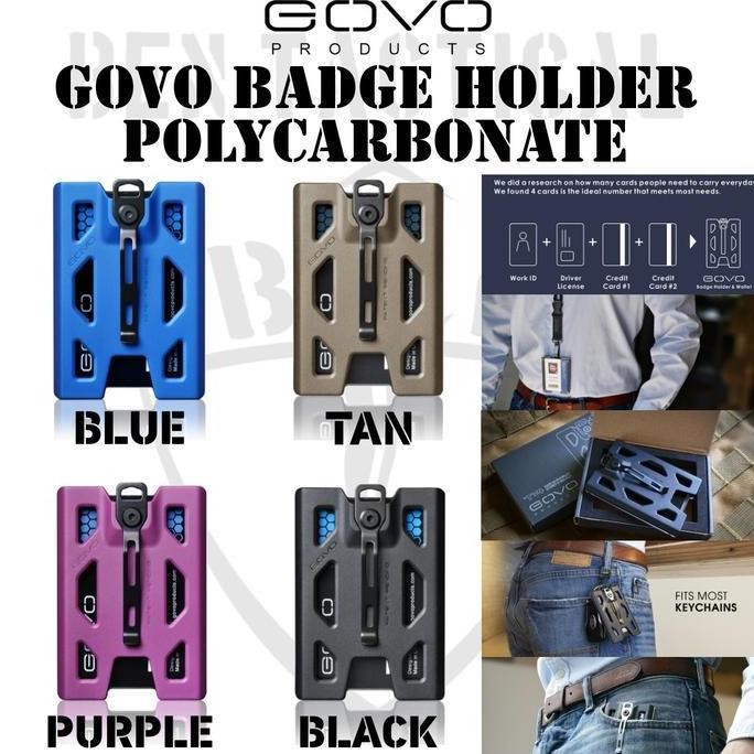 

READY GOVO BADGE HOLDER POLYCARBONATE NEW