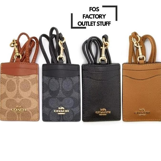 

READY wanita 73602 65573 card holder lanyard work card name card unisex pria NEW
