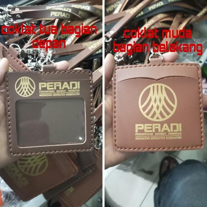 

READY tempat id card PERADI model tidur NEW