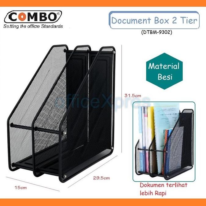 

READY Rak Box File Kantor 2 Tier / Rak Dokumen layer / Document Rack / File NEW