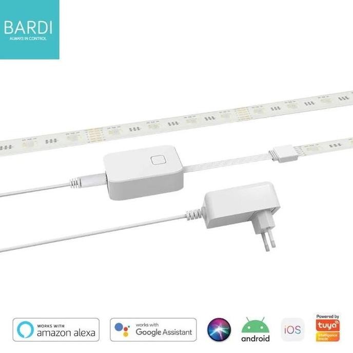 Promo Adaptor Bardi Indonesia Adaptor For Led Strip [4M] Colokan Lampu Strip Led Bardi