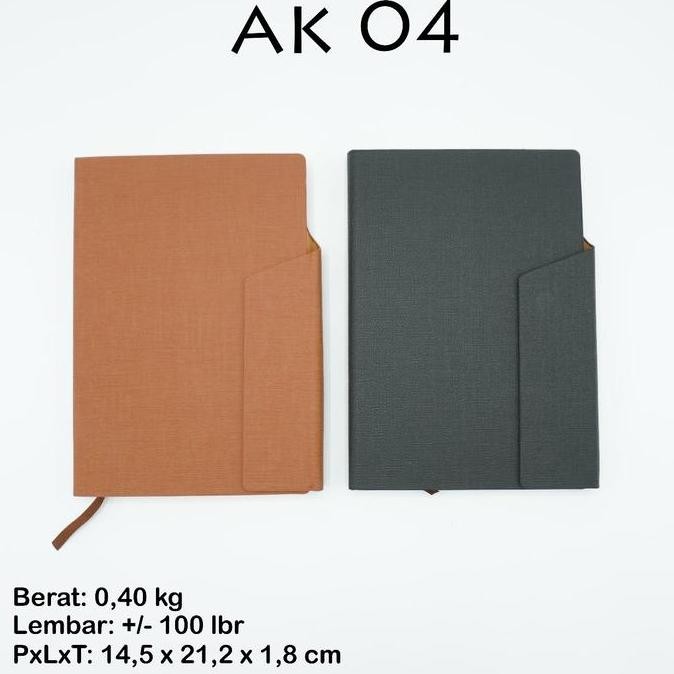 

READY Agenda Note Book Memo Planner Kulit Sintetis (AK 04 ) NEW