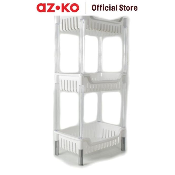 AZKO KEYWAY RAK SERBAGUNA 3 TINGKAT - PUTIH