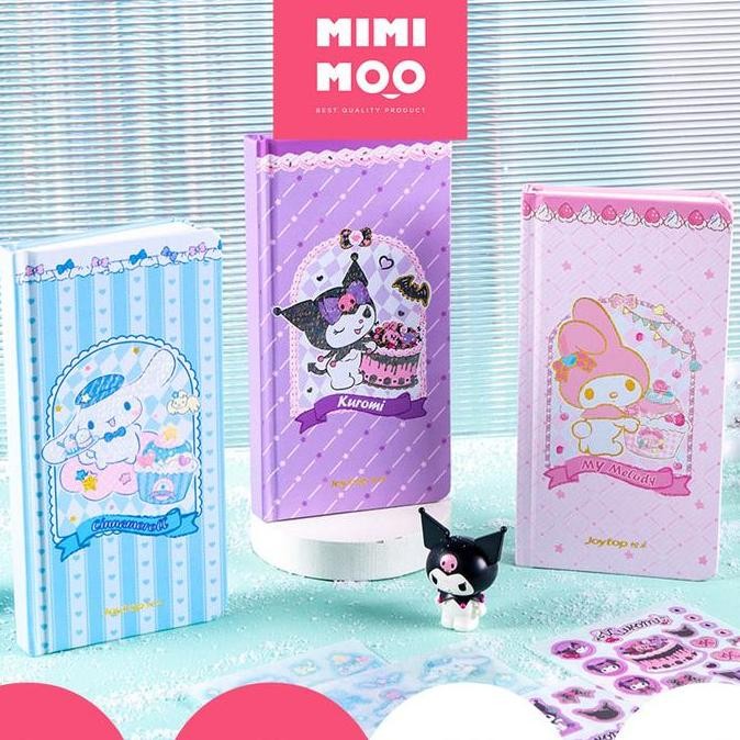 

READY MIMIMOO Mini Notebood Buku Diary Karakter Sanrio Cinnamoroll Kuromi NEW