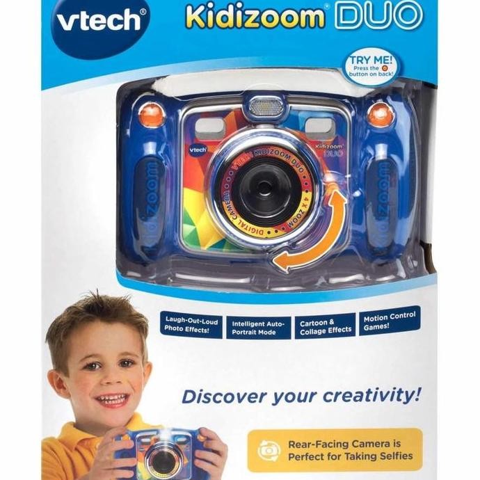 VTech Kidizoom Duo DX Digital Dual Selfie Camera - Blue