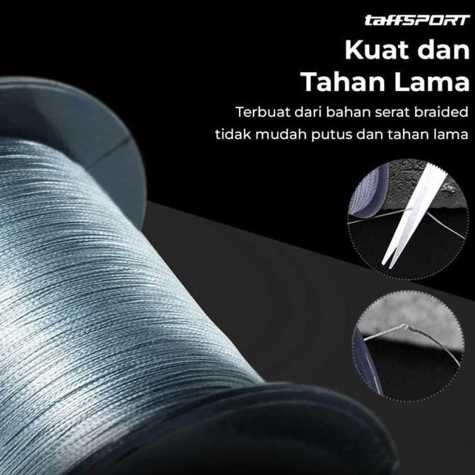 Tersedia Senar Benang Tali Pancing Joran Profesional Fleksibel Extreme Braided
