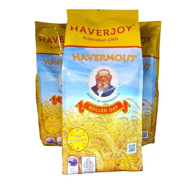 

Instan Quick Cooking Rolled Choco Chips Oats Oat Oatmeal Haverjoy 1Kg 1 Kg (Pack) Terlaris