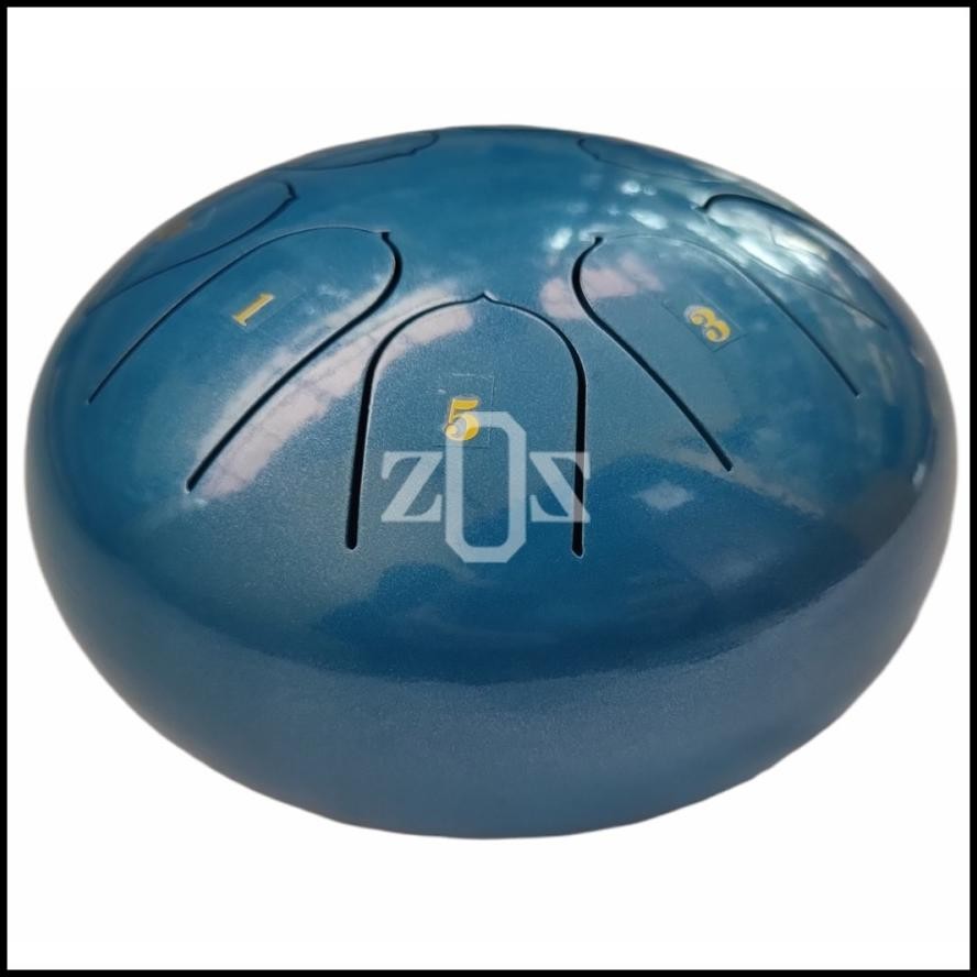 Drum Perkusi Tongue Mini Hang Handpan Steel 8 Tune 6 Inch
