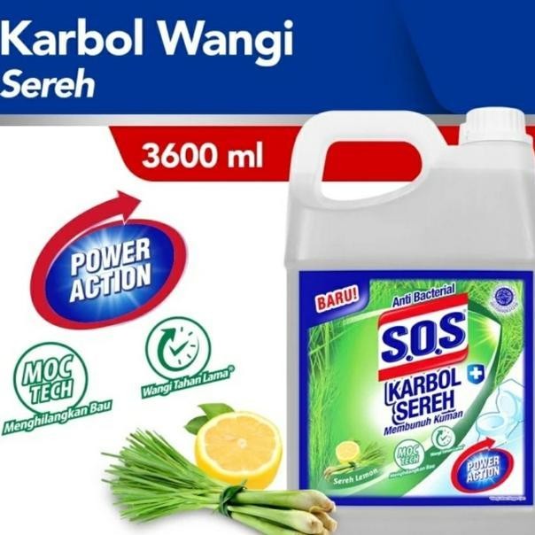 Sos Karbol Wangi Sereh Lemon Jeren