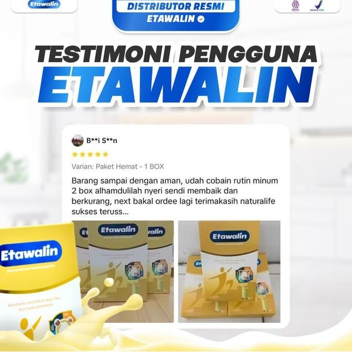 

Etawalin Paket 2 Box | Asli & Bpom | Original Resmi | Minuman Susu Bubuk Kambing Etawa Dengan Bahan Rempah Pilihan | Susu Kesehatan Tulang Kualitas Terbaik Harga Termurah