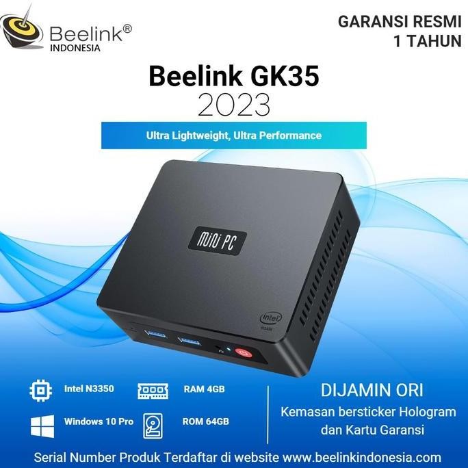Mini PC Beelink GK35 4/64GB Intel Apollo Lake N3350 Windows 10 Pro