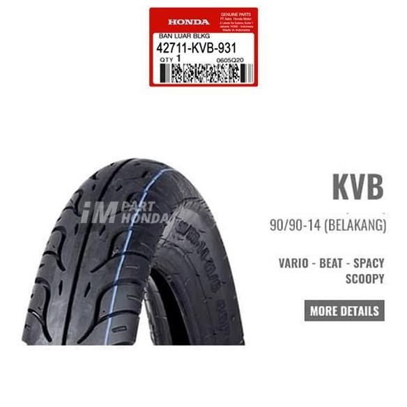 42711-Kvb-931 Ban Luar Belakang Federal Ahm 90/90-14 Beat Scoopy Spacy Vario 110 Vario 125