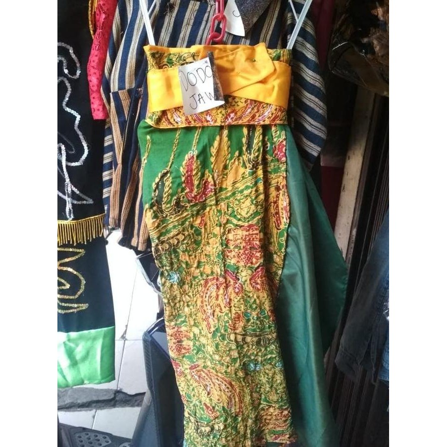 Baju Adat Dodot Jawa Anak Perempuan Kartinian Karnaval Kostum Size Tk