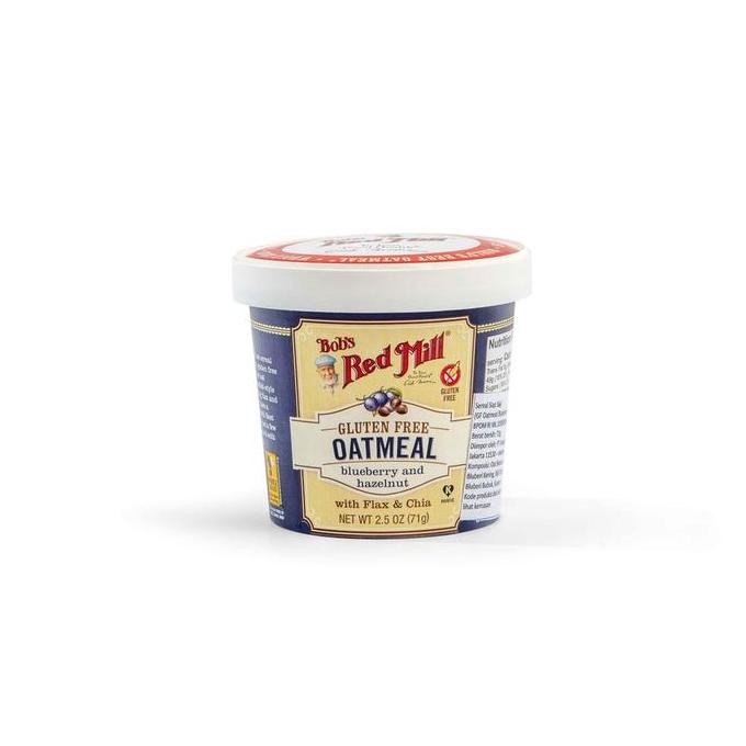 

Bob'S Red Mill Gluten Free Oatmeal Blueberry & Hazelnut Cup 71 Gr Terbaru
