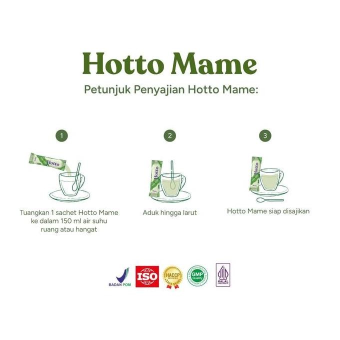 

Hotto Mame 3 Sachet - Multigrain Oatmeal Sereal Protein With Edamame Promo