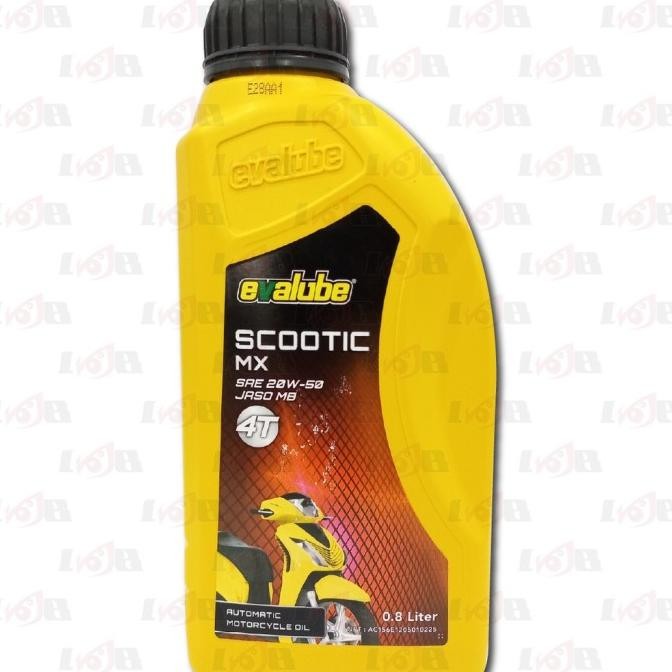 [Allthebest] Evalube Scootic MX Oli Mesin Motor Matic Universal Oil Scooter Vespa