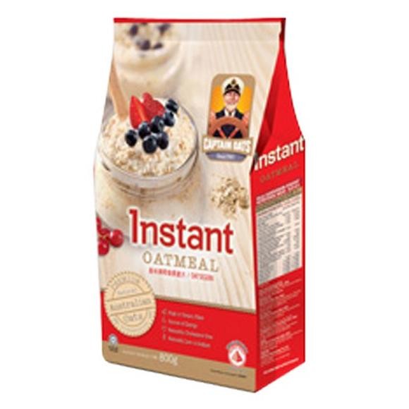 

Captain Oats Instant Oatmeal 800G Terlaris
