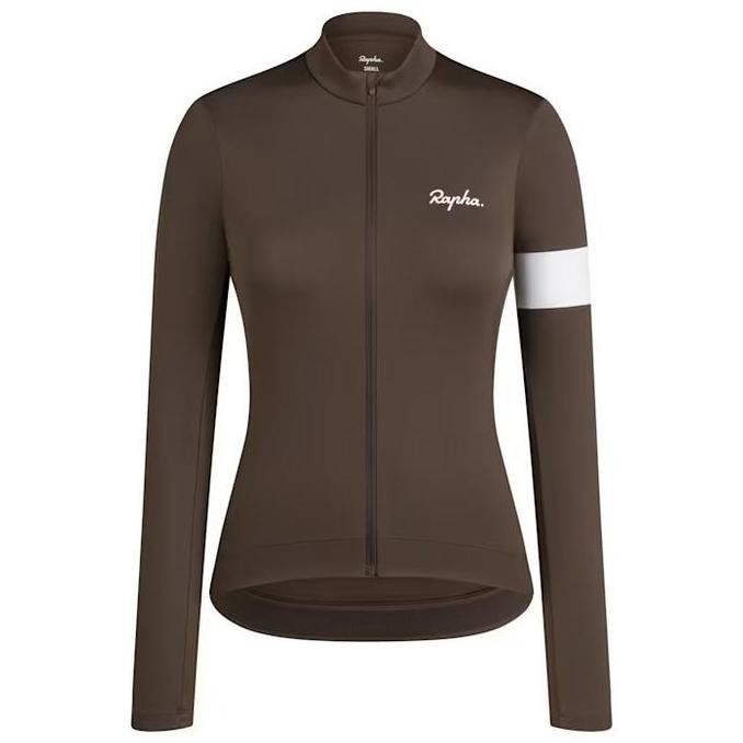 Rapha Women's Core Thermal Long Sleeve Jersey Sepeda Road Bike