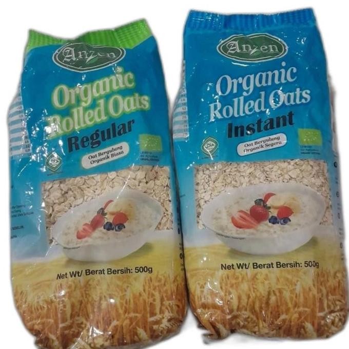 

Anzen Organic Rolled Oats Reguler Best Seller