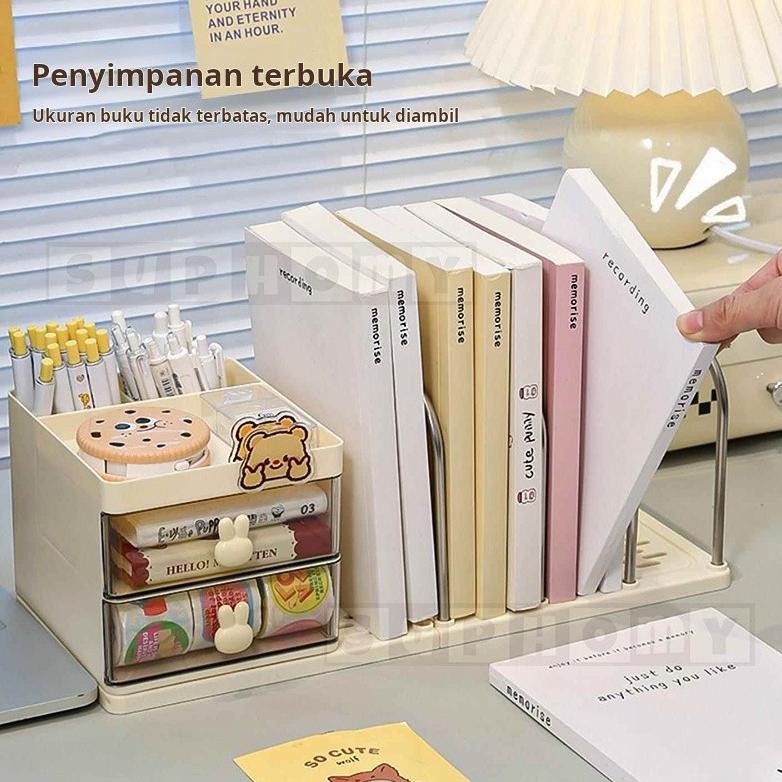 Organizer stationery/Toko buku Kotak Pensil  Meja Laci Mini Kotak Alat Tulis Desktop Organizer Stora