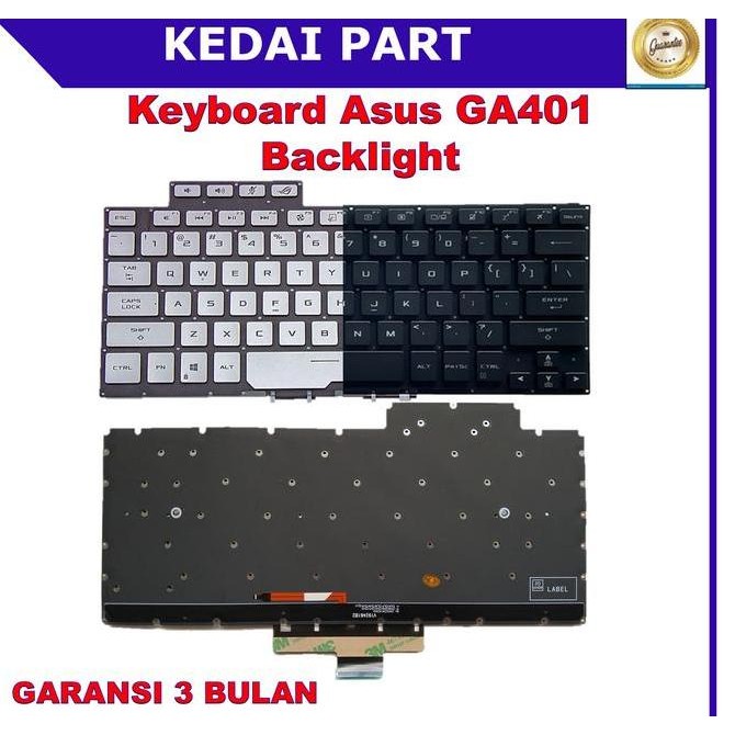 Keyboard Asus ROG Zephyrus G14 GA401 GA401Q GA401QC Backlight